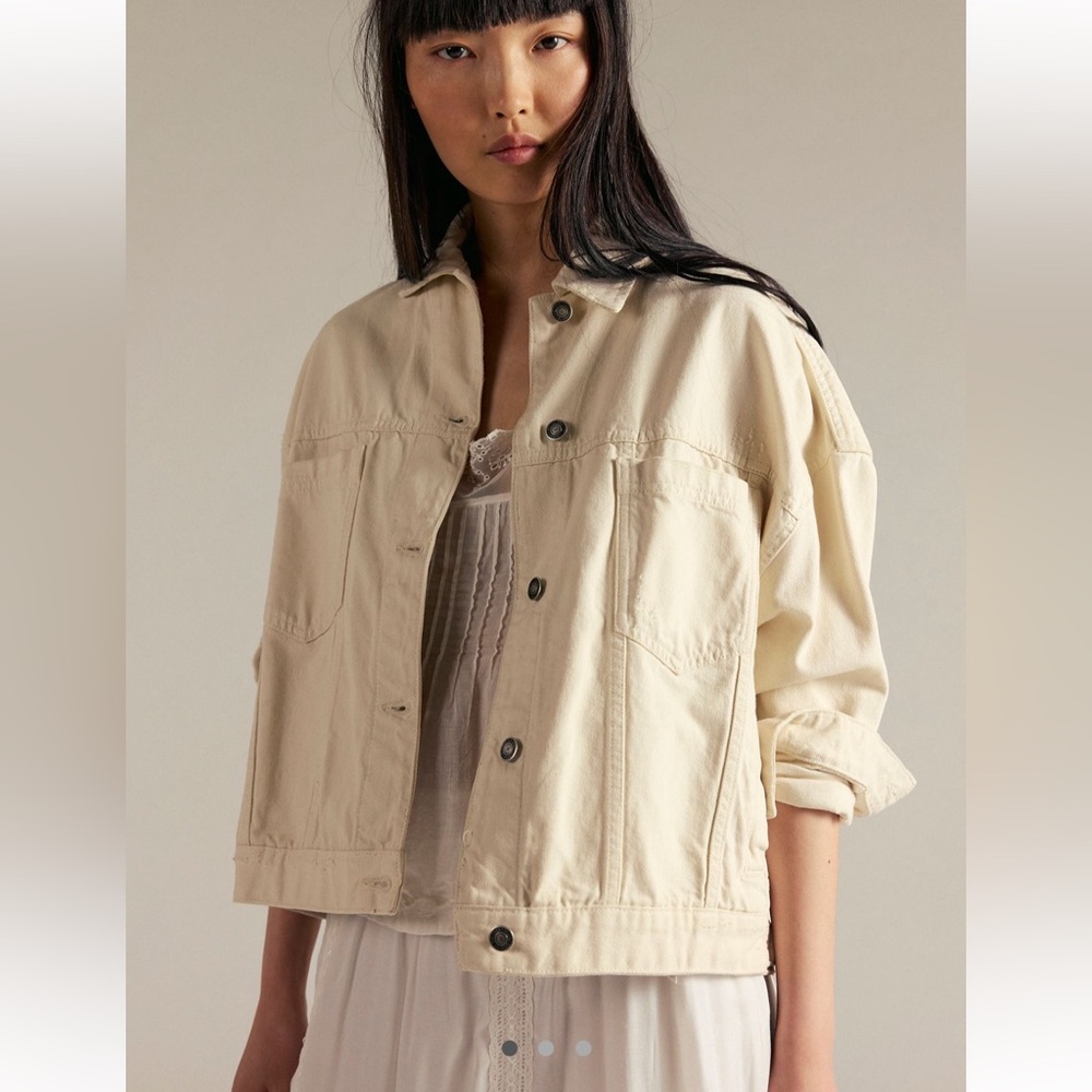 We The Free Opal Swing Denim Jacket - Picture 7 of 8